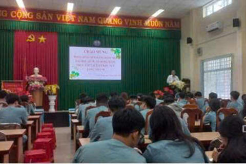 Tiếp nhận đoàn sinh viên khoa Răng hàm mặt trường Đại học Quốc tế Hồng bàng về thực tập tại huyện Long Thành