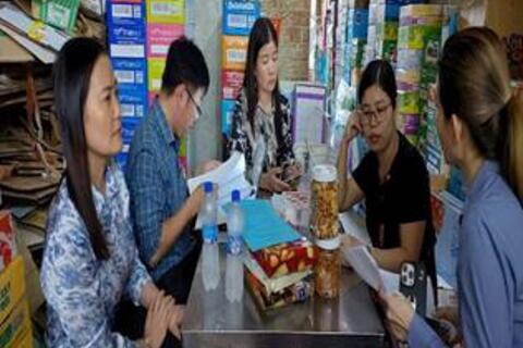 Đoàn liên ngành về an toàn thực phẩm tỉnh Đồng Nai tiến hành làm việc tại huyện Long Thành