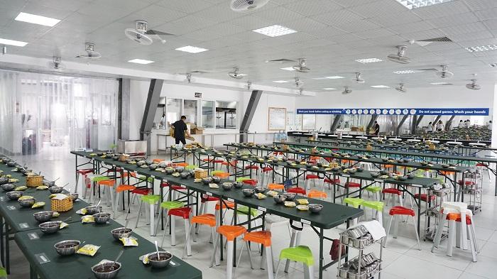 khu bếp ăn trường tiểu học Archimedes Academy